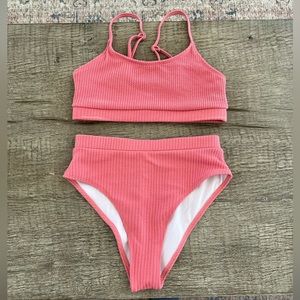 High waisted bikini